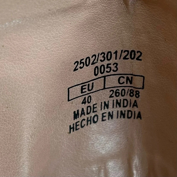 ZARA Basic Sandals Size 40 US 9.5 Boho Sequin Embellished Slingback Flats Pink - Picture 11 of 11